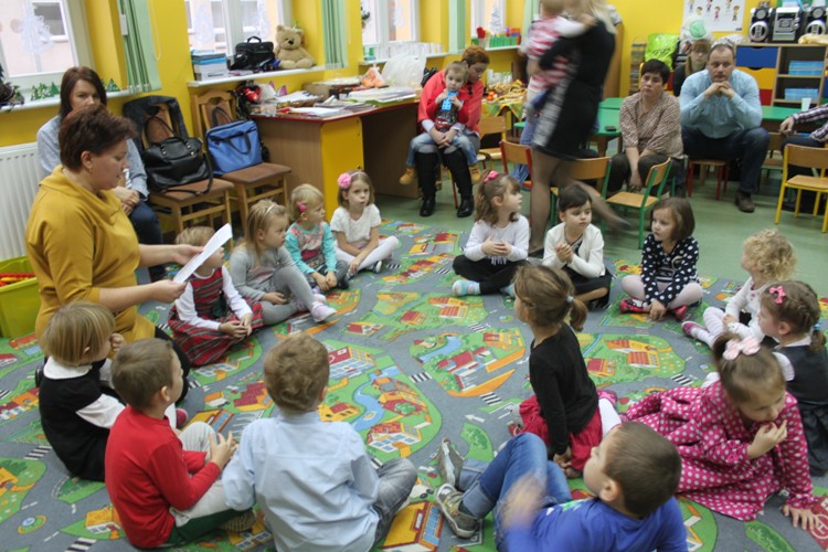 Zajęcia otwarte w gr. 4 latków- 16.12.2015r.
