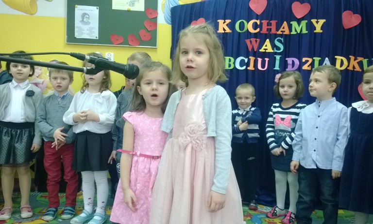 Dzień Babci i Dziadka w gr. 4latków