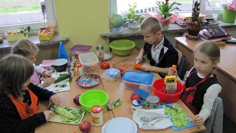 Jem zdrowo  - saatki w klasie IIb SP