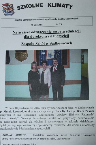 Szkolne Klimaty XI 2016