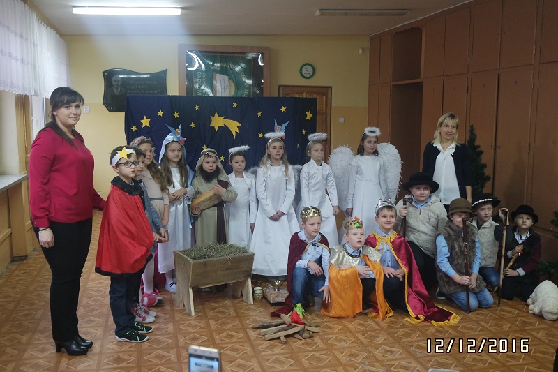 Spotkanie wigilijne w klasie IIa