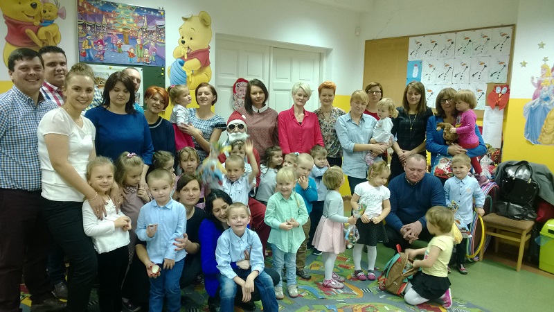 Wigilia i zajcia otwarte w grupie P3 B. Rogala