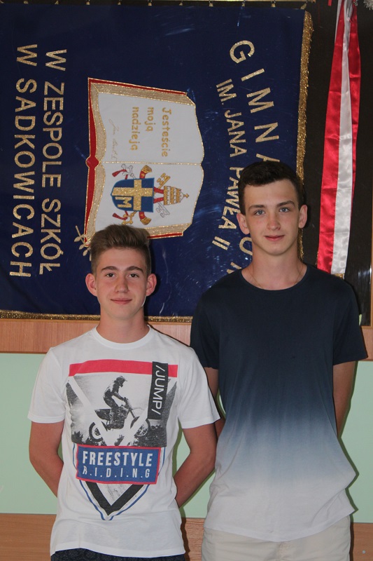 M. Kpka i J. wider - nagrodzeni siatkarze 