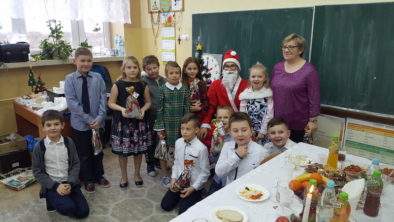 Wigilijne zajęcia otwarte klasa IIb
