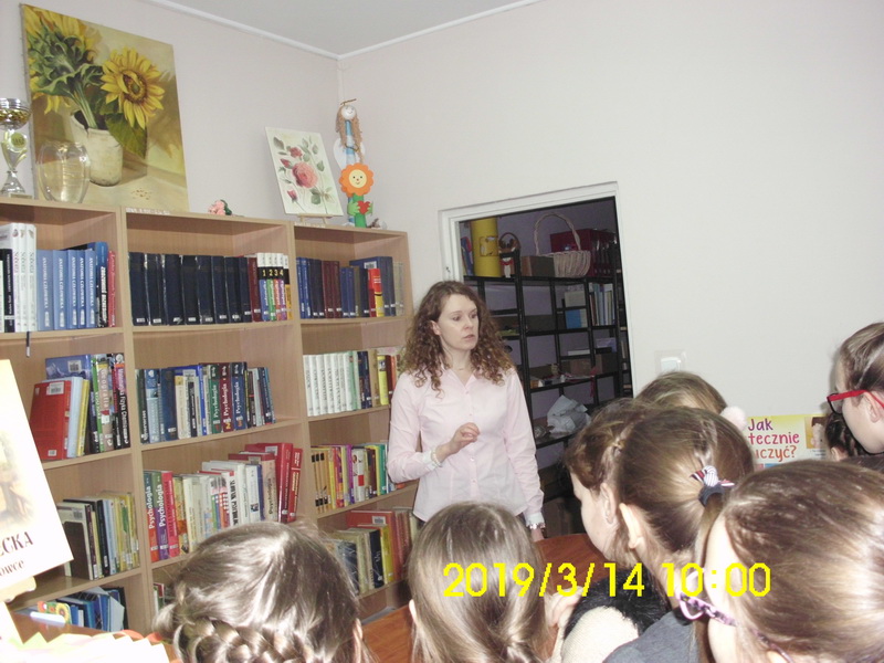 Z wizytą w Bibliotece Pedagogicznej