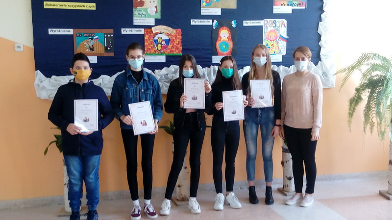 Gminny konkurs plastyczny z języka rosyjskiego
