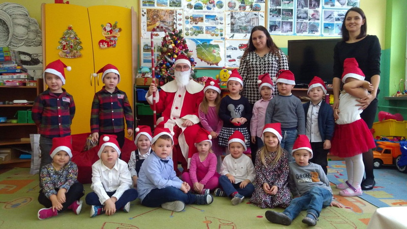 Święty Mikołaj w grupie D