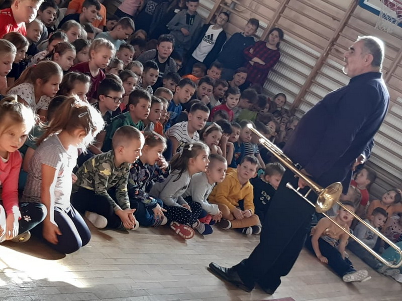 Muzyczny suwak - spotkanie z puzonem