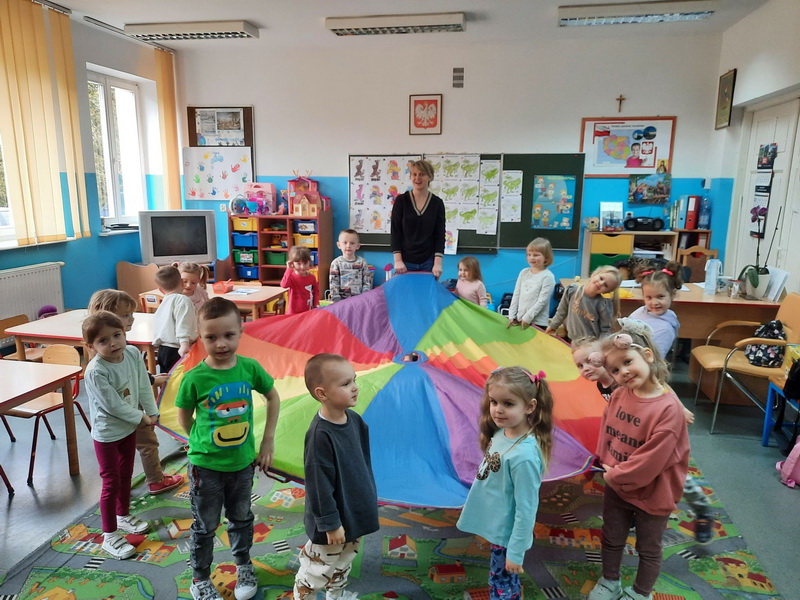 W przedszkolu fajnie jest! Grupa D