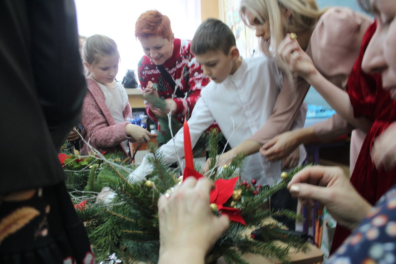 Wigilia 3b ; stroik boonarodzeniowy