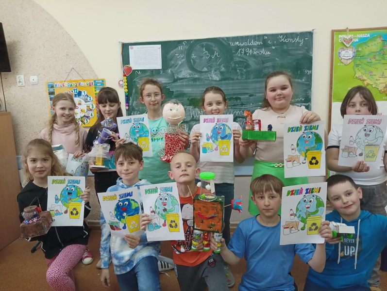 Zabawki z surowcw wtrnych - koo przyrodnicze