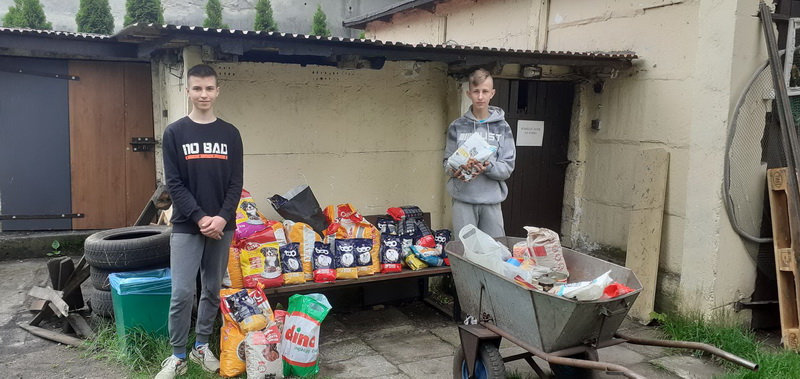 Zbirka dla schroniska zwierzt