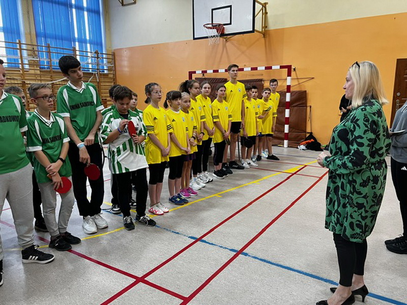 Gminne zawody w tenisie stołowym