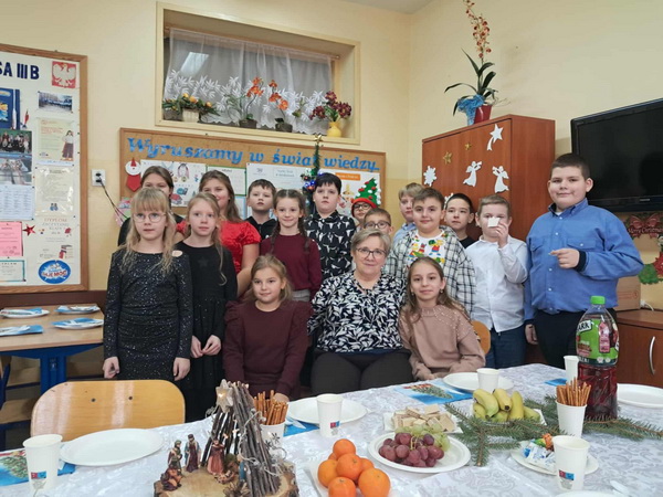 Wigilia w klasie 3b
