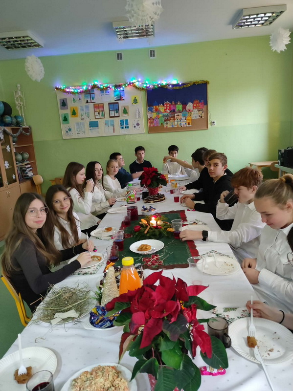 Wigilia w klasie 7b