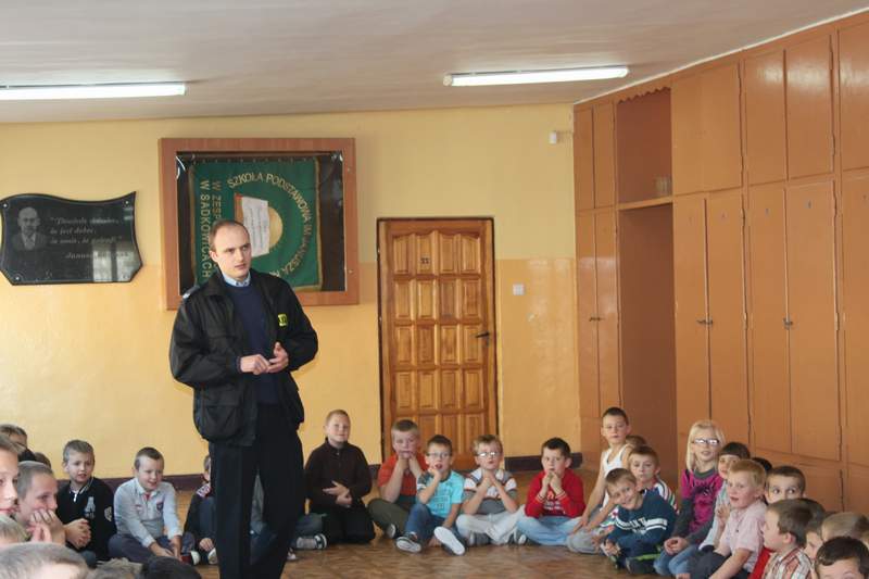 Pogadanka z policjantem 17.10.2012