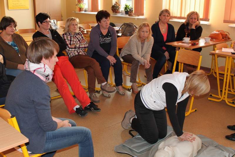 II edycja kursu z pierwszej pomocy dla nauczycieli