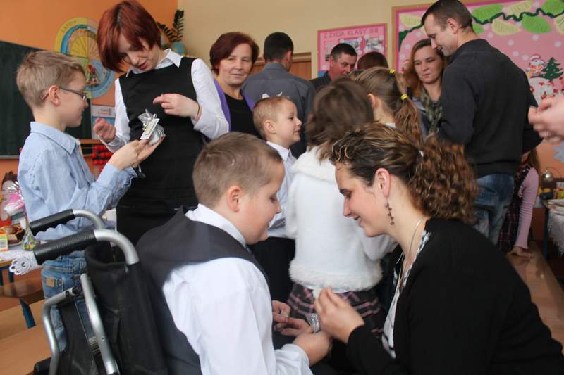 Wigilia w klasie IIIb SP