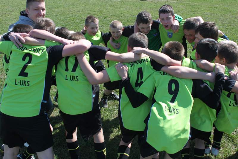 Mecz LUKS Sadkowice - ORLTA Cieldz 21.04.13 r.